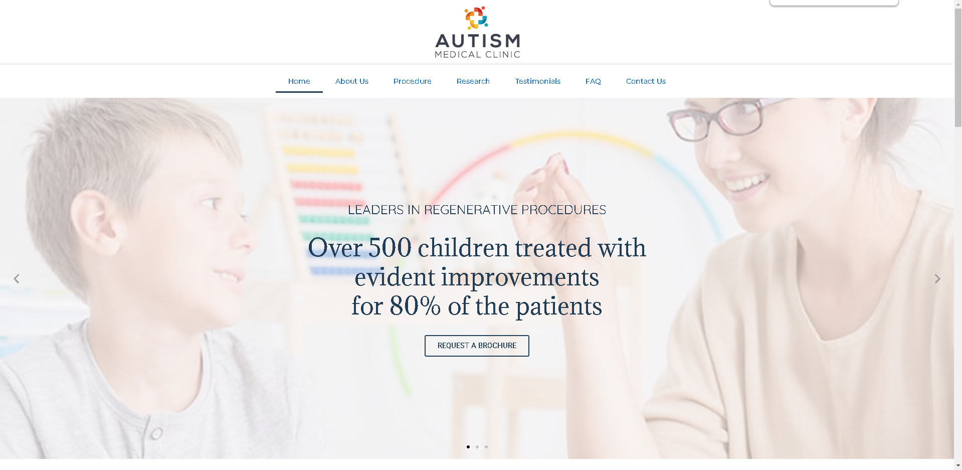 Autism Medical Clinic hero